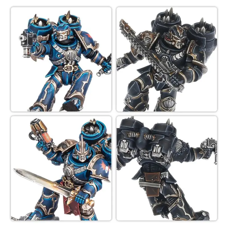 Chaos space marines raptors, warhammer 40k, games workshop, model 43-13
